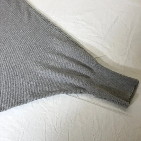 Vila Milano Sz XL Soft Cozy Batwing Sleeve Poncho Style Blouson Popover Sweater - Picture 8 of 11